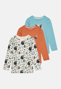 Unselected, turquoise/orange/off-white