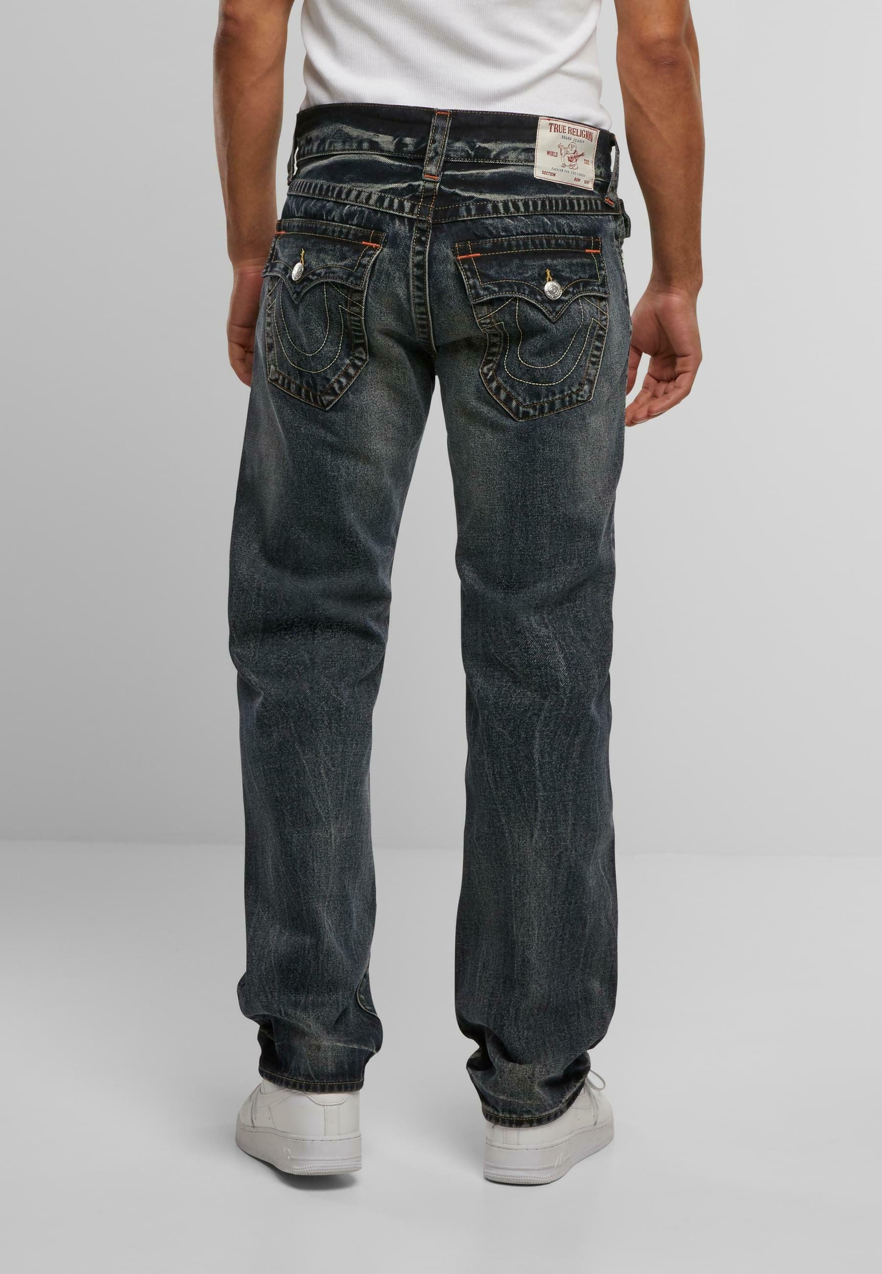 True Religion RICKY FLAP - Blugi drepți - grey/gri - Zalando.ro