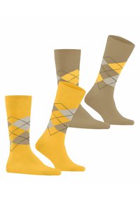 Burlington 2 PACK - Socken - mustard