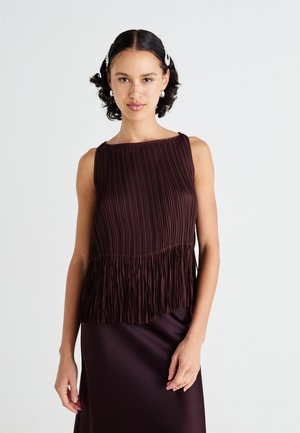 Top - burgundy
