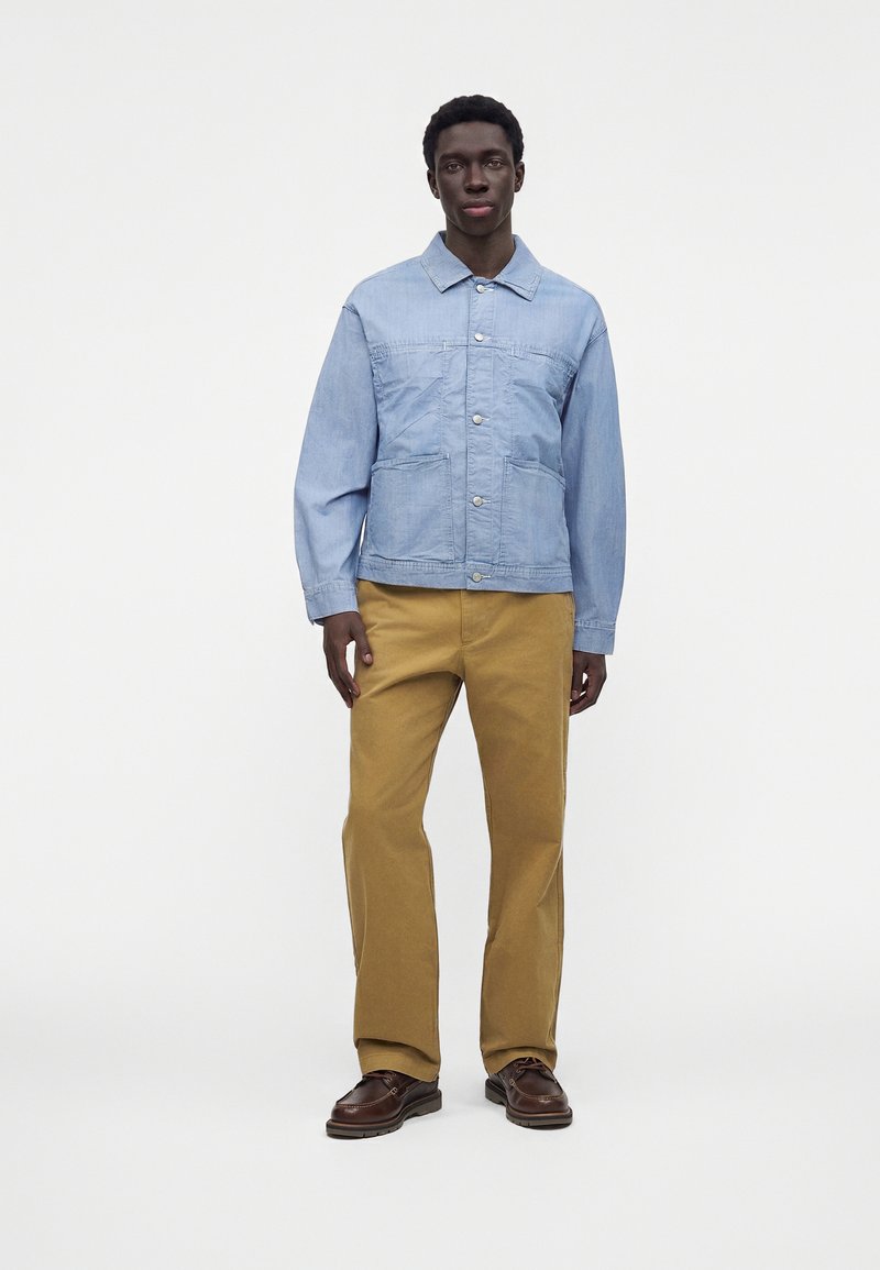 GAP BOXY ICON - Τζιν μπουφάν - blue chambray