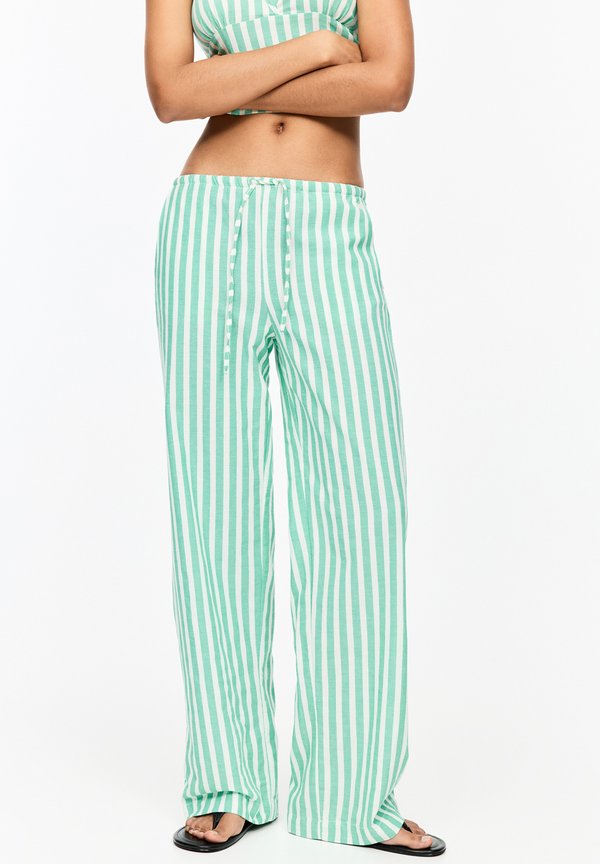 RUSTIC STRIPED - JOGGERS - Stoffhose