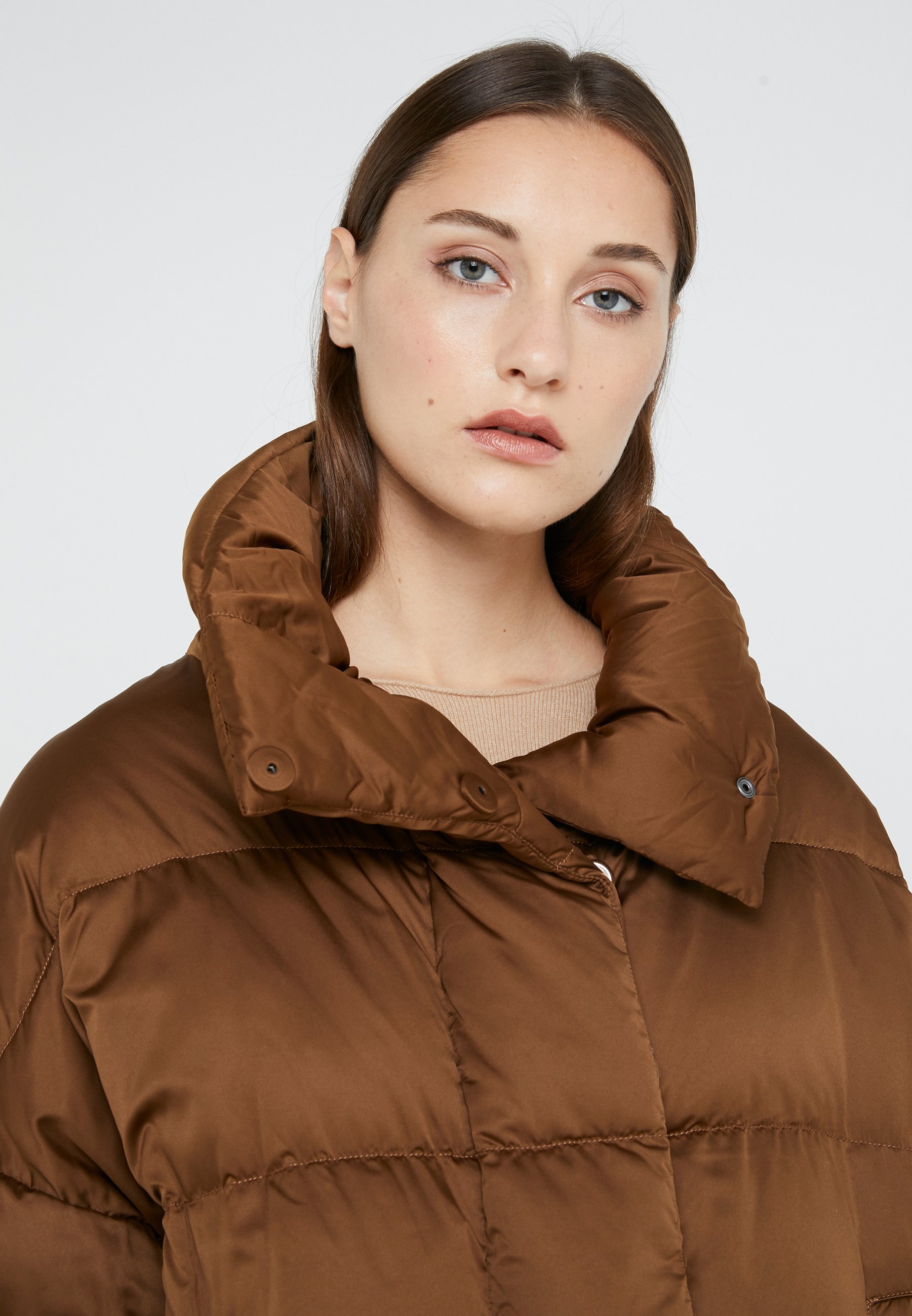 WEEKEND MaxMara BORMIDA Dunkåpe frakk tabackkamel WEEKEND MaxMara BORMIDA Dunkåpe frakk tabackkamel