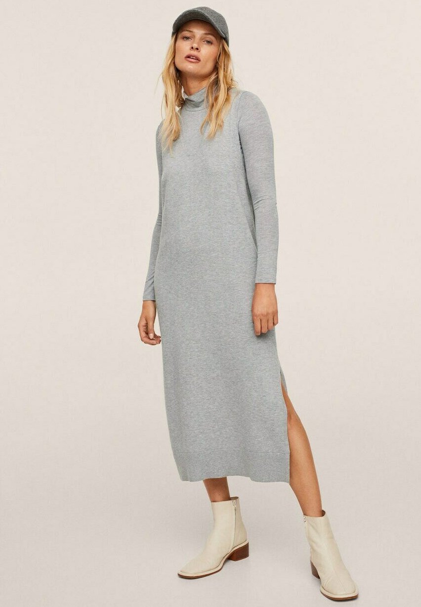 oversized maxi jumper dress
