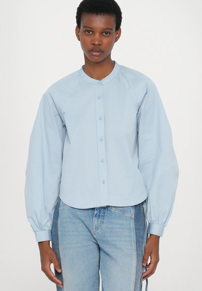 CLOSED WIDE SLEEVE BLOUSE - Blus - powder blue