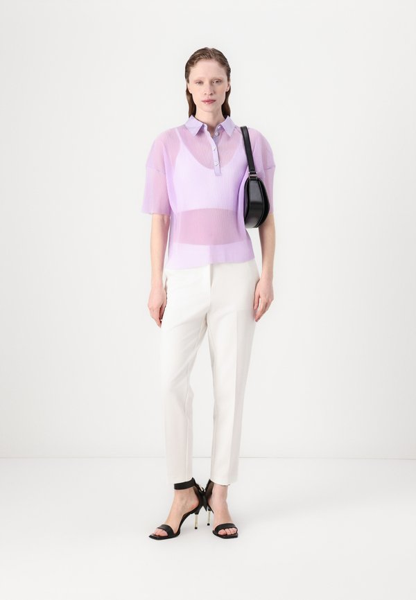Polo shirt - lilac4