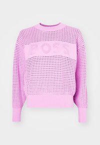 Unselected, open purple