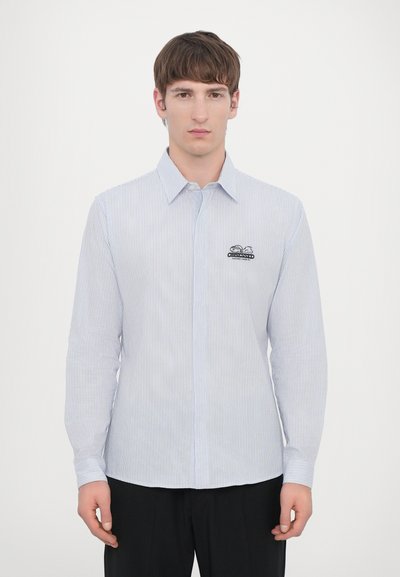 Iceberg CAMICIA - Chemise - bianco/blu/azzurro