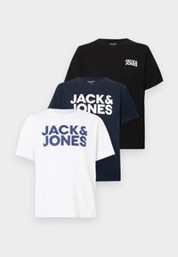 JJECORP LOGO TEE O NECK  3 PACK - Nyomott mintás póló - multi-coloured