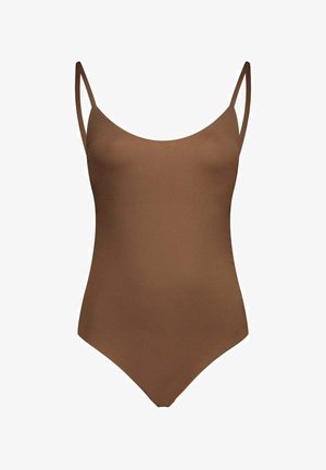 Fisico, COSTUME INTERO REVERSIBILE CAFFÉ MANDARINO - Maillot de bain - marrone