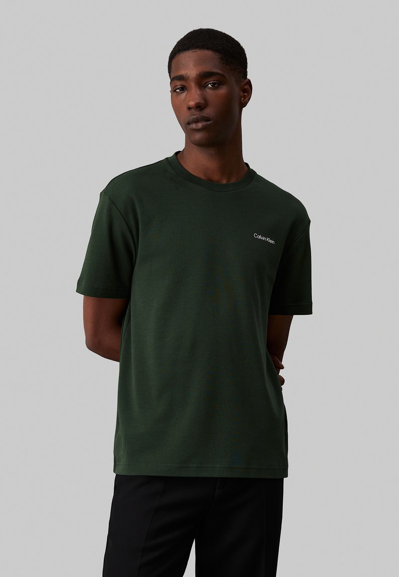 Calvin Klein MICRO LOGO - T-shirt basic - midnight forest