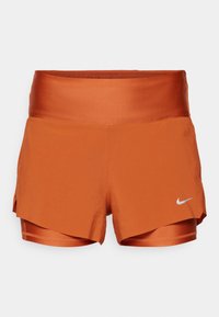 SWIFT SHORT - Sporta šorti - burnt sunrise/reflective silver