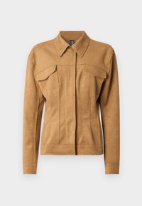 JACKET - Bunda z umělé kůže - camel