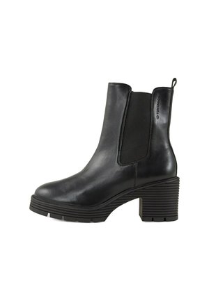 LICENCE MIT BLOCK-ABSATZ - Platform ankle boots - black