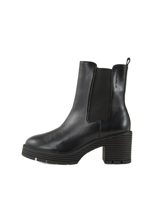 LICENCE MIT BLOCK-ABSATZ - Plateaustiefelette