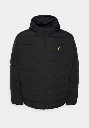 Lyle & Scott ZIP THROUGH HOODED JACKET - Giacca da mezza stagione - schwarz/ nero