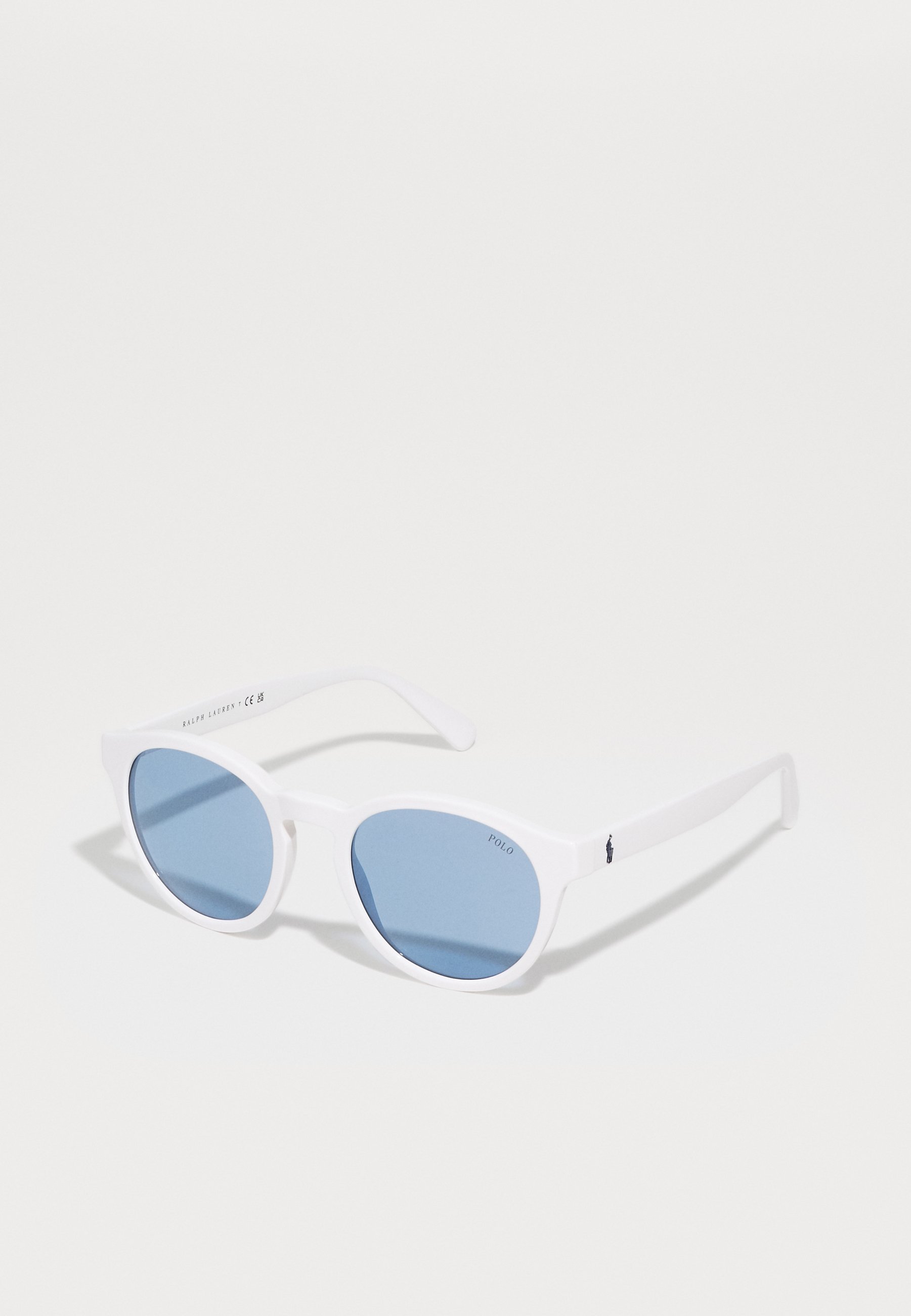 Polo Ralph Lauren UNISEX Sunglasses shiny white/white
