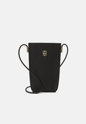 NEW CASUAL PHONE WALLET - Taška s příčným popruhem - black