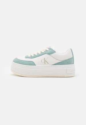 BOLD LACE - Joggesko - bright white/blue surf/eggshell