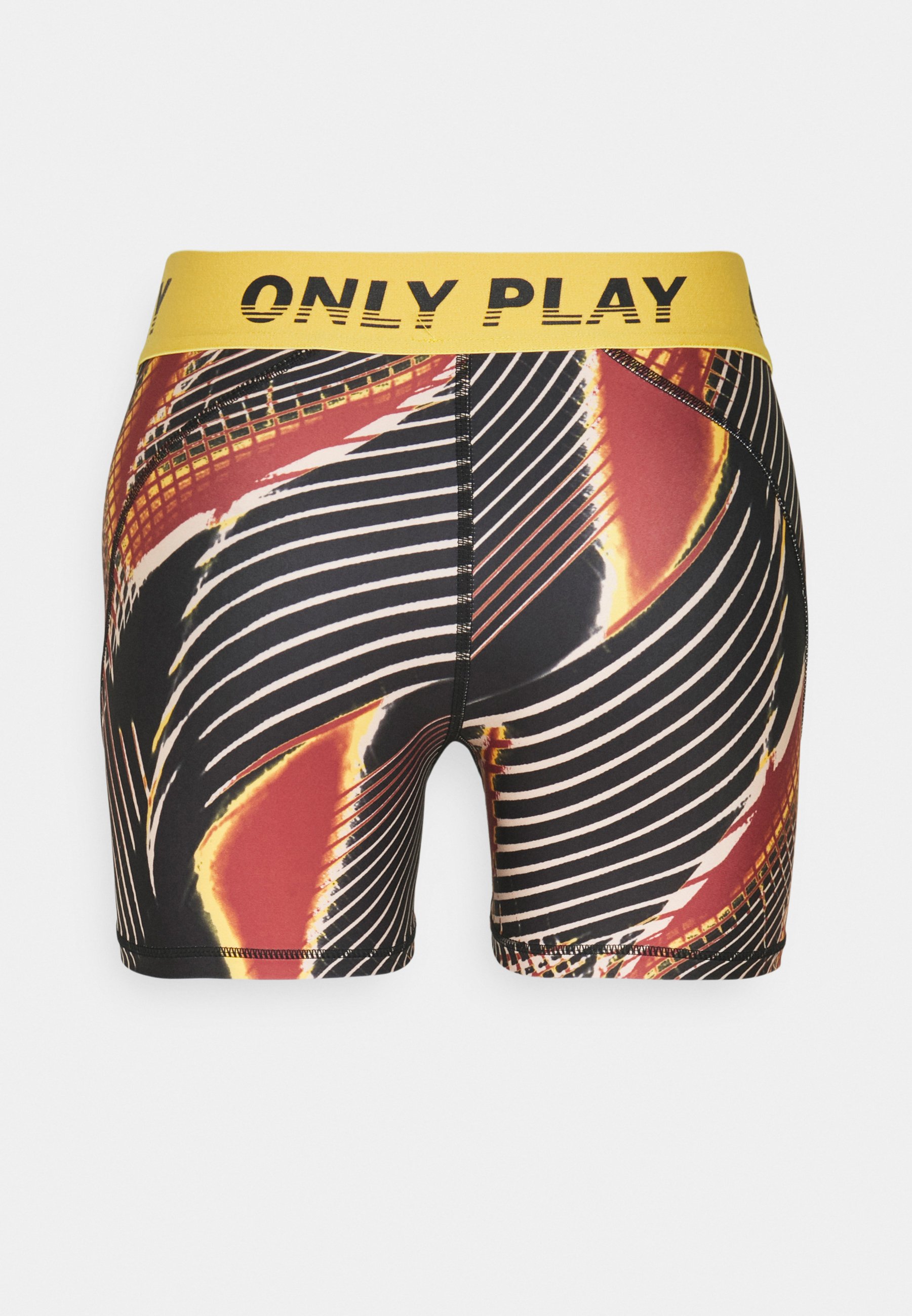 Femme ONPMARLIN TRAIN - Collants - black/banana Femme ONPMARLIN TRAIN - Collants - black/banana