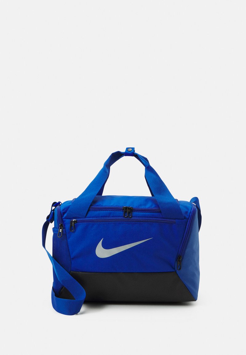 Nike Performance XS DUFFLE 25L UNISEX - Sportska torba - game royal/black/(metallic silver)