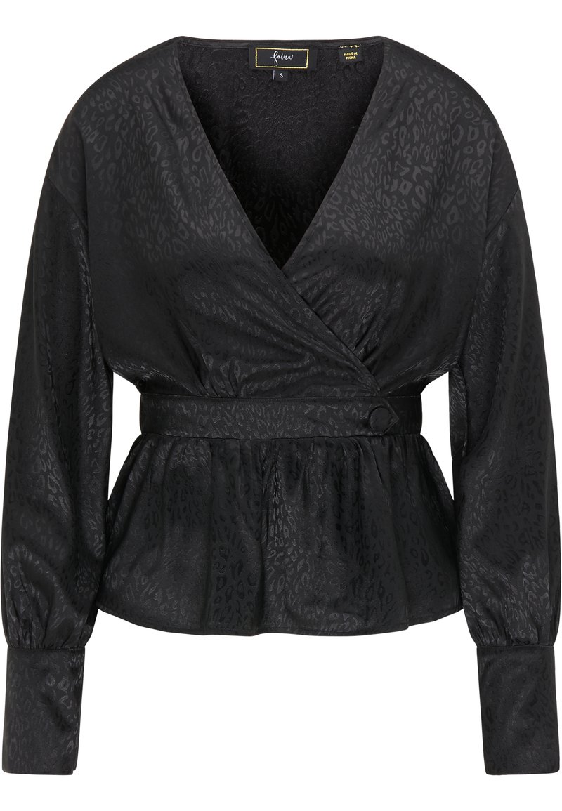 faina Blouse zwart faina Blouse zwart