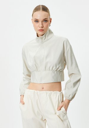 CROP - Leichte Jacke - grey