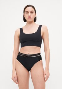 BOSS EYELET BRAZILIAN - Donji dijelovi bikinija - black