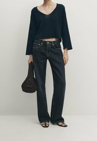 Massimo Dutti Neule - dark blue