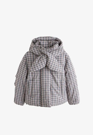 Next, PETITE FIT - SHORT PADDED JACKET - Vinterjakker - pink check with scarf