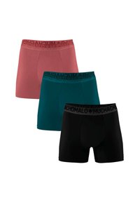 MUCHACHOMALO 3-PACK - Boxer alsónadrág - black green red