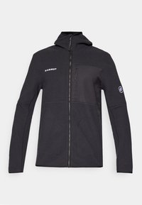 TAMARO HOODED JACKET MEN - Giacca in pile - black