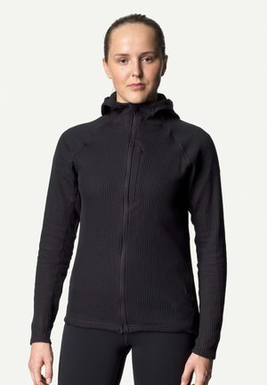 Užtrauktuku užsegamas treningas - true black