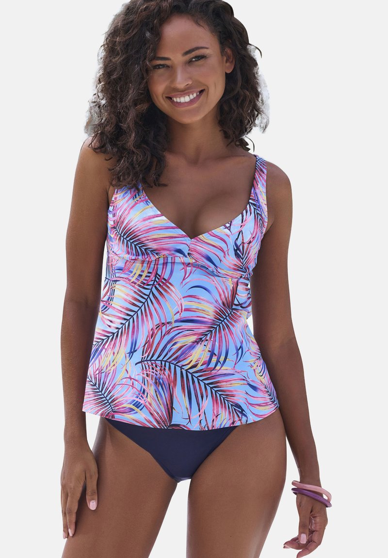 LASCANA Bikini-Top - himmelblau bedruckt