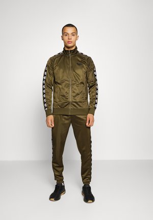 FELIX TAPE APPLIQUE TRACKSUIT - Tuta - dark olive