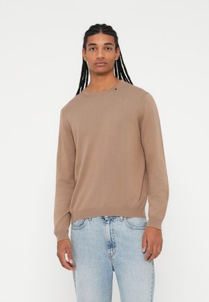 CREW NECK JUMPER - Maglione - beige