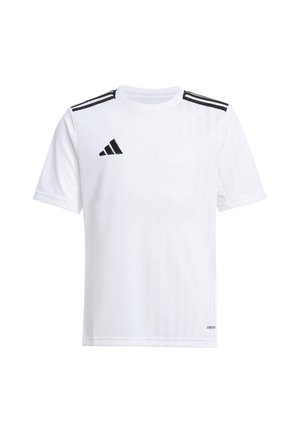 T-shirt con stampa - weissschwarz