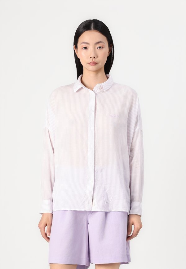 SHIRT - Button-down blouse - lilac