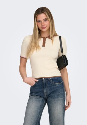 ONLY ROLLKRAGEN ONLMEDDI - Polo shirt - birch