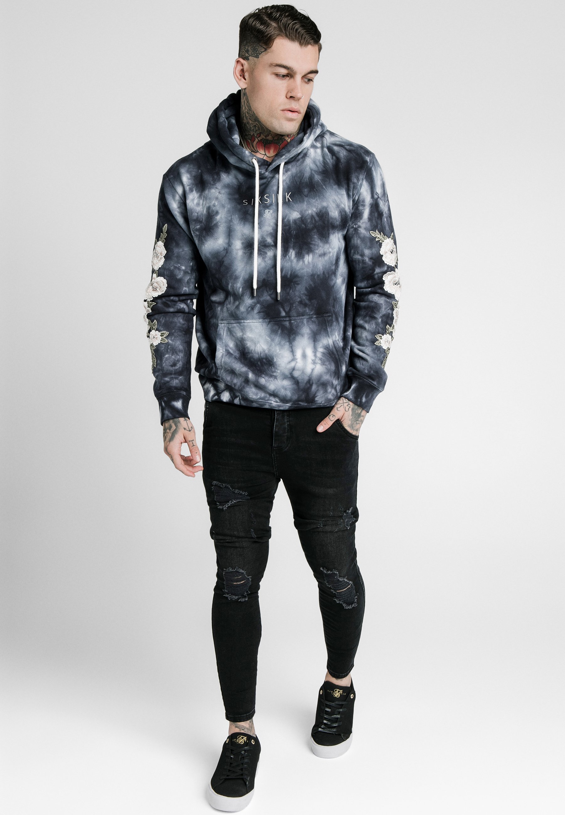adidas originals tie dye overhead hoodie