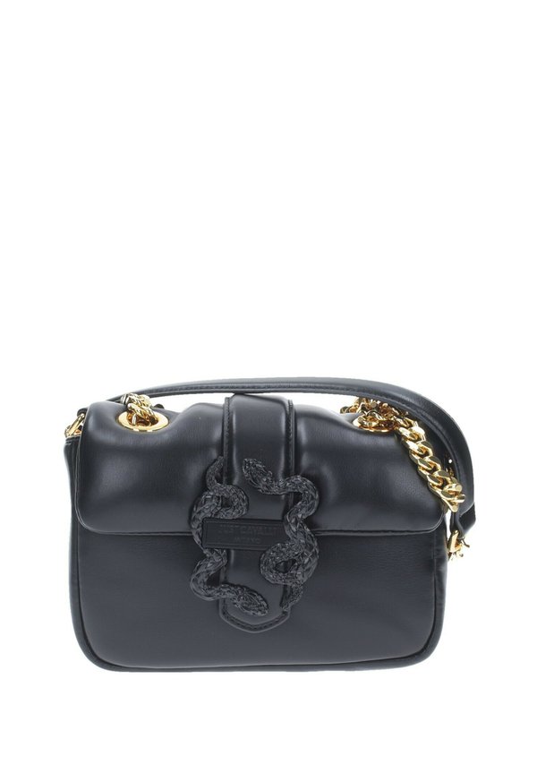 ICONIC SNAKE PUFFY - Umhängetasche - nero