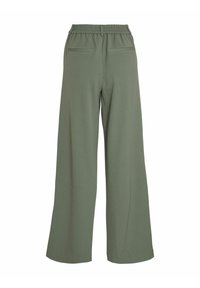 VILA VIVARONE WIDE - Stoffhose - laurel wreath