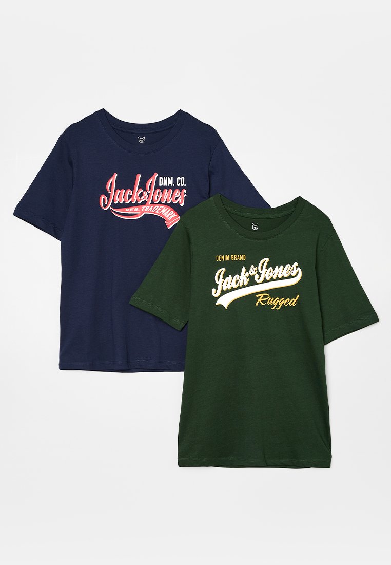 Jack & Jones Junior T-Shirt print dunkelblau