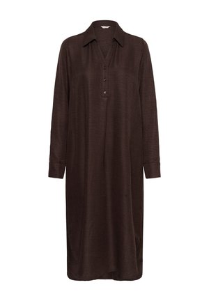 Bon'A Parte, BPODA - Robe chemise - black coffee melange