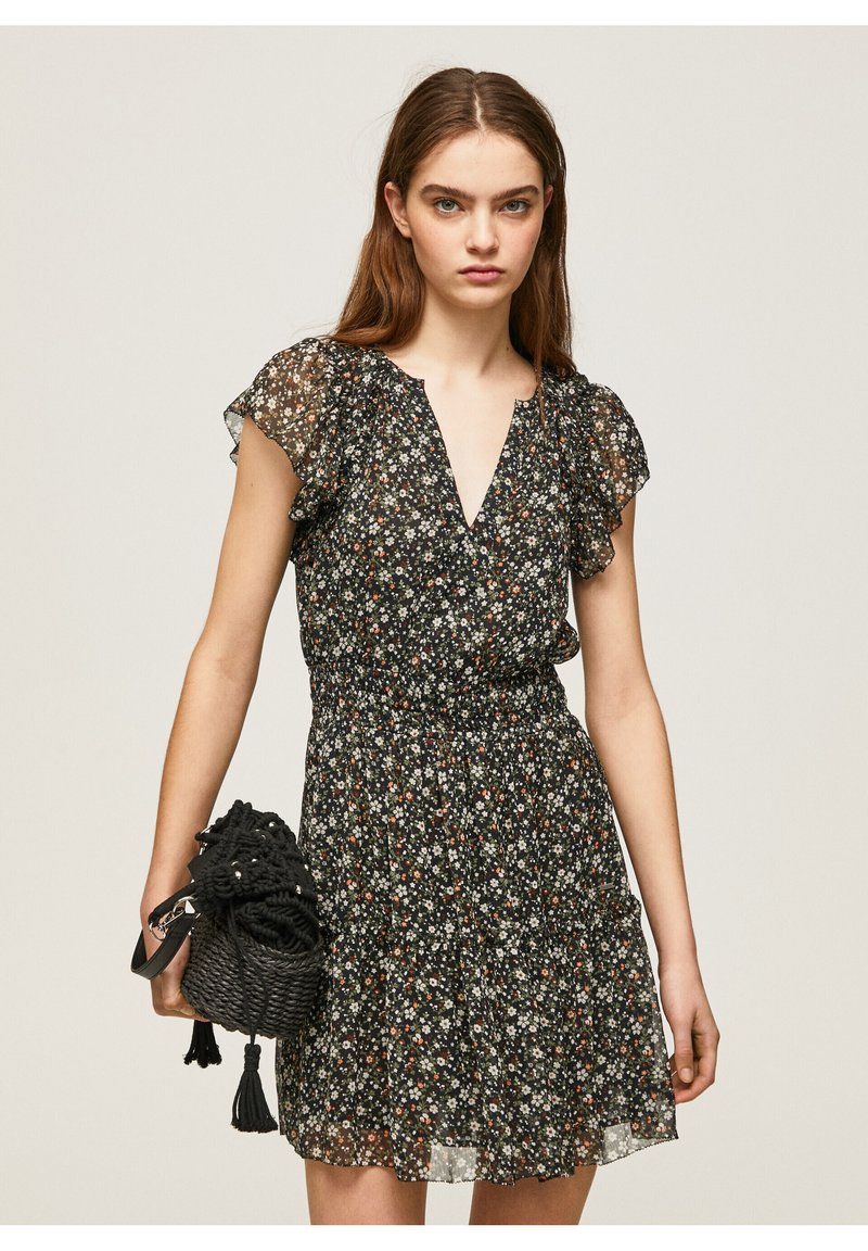 Pepe Jeans Darcy Vestido Para Mujer, Gris (Infinity Grey), XS