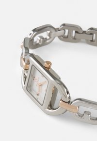 Furla CHAIN SQUARE - Orologio - silver-coloured/rose