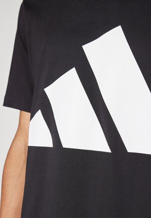 adidas Essentials Big Logo T-Shirt Asia Sizing 'Black' — foto 4