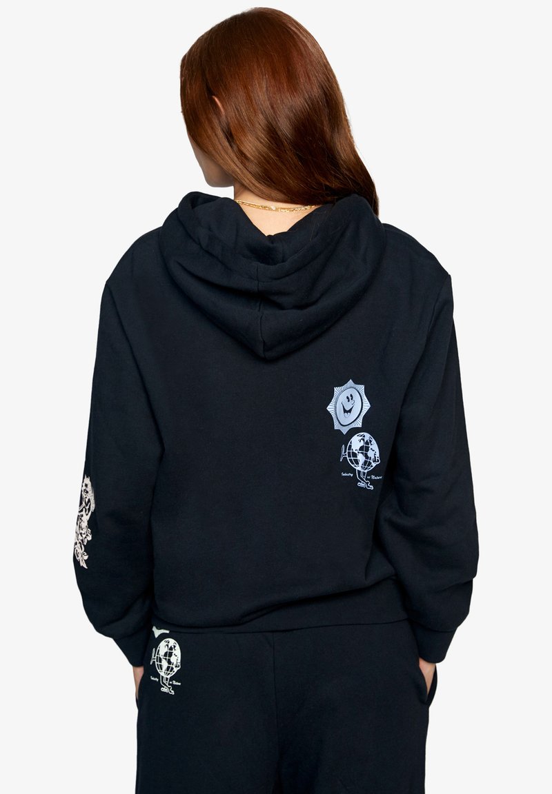 Damen Sweatshirts | RVCA MASH UP Kapuzenpullover black/schwarz - QH24843 Damen Sweatshirts | RVCA MASH UP Kapuzenpullover black/schwarz - QH24843