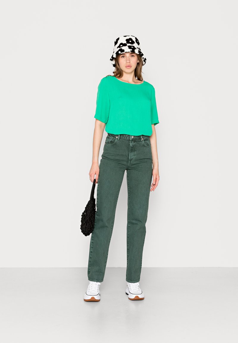 Damen T-Shirts | ICHI Bluse holly green/grün - XC41374 Damen T-Shirts | ICHI Bluse holly green/grün - XC41374
