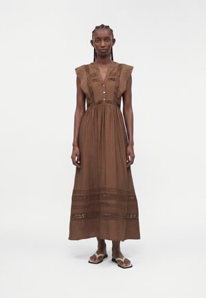 Vero Moda, VMJULES TAPE ANKLE DRESS - Robe longue - cocoa brown